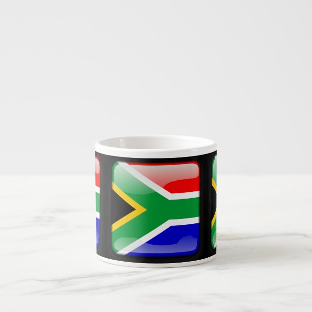 Flag of South Africa Espresso Cup (Front)