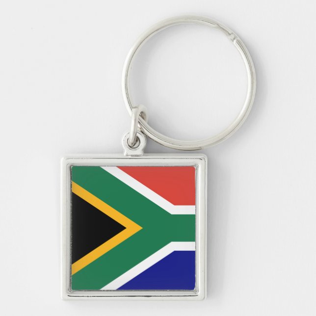 Flag of South Africa Key Ring (Front)