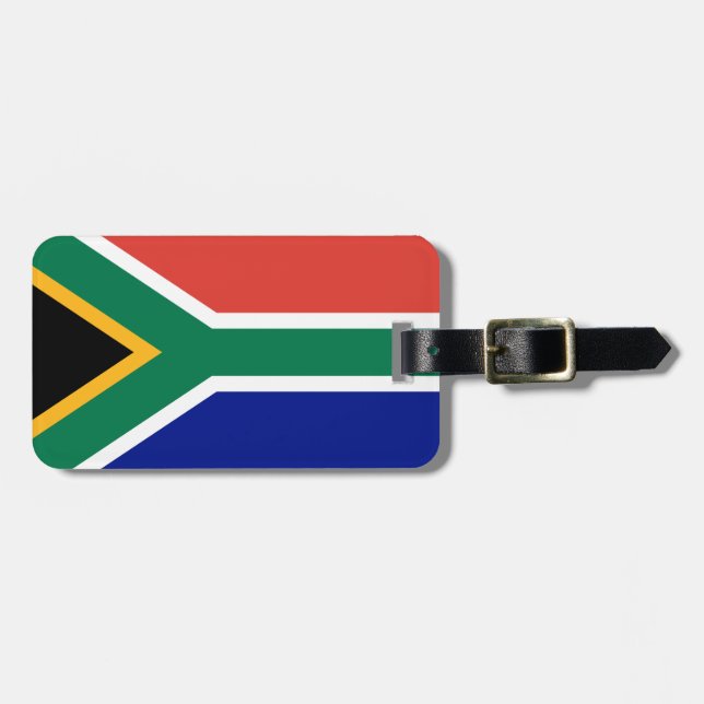 Flag of South Africa Luggage Tag (Front Horizontal)