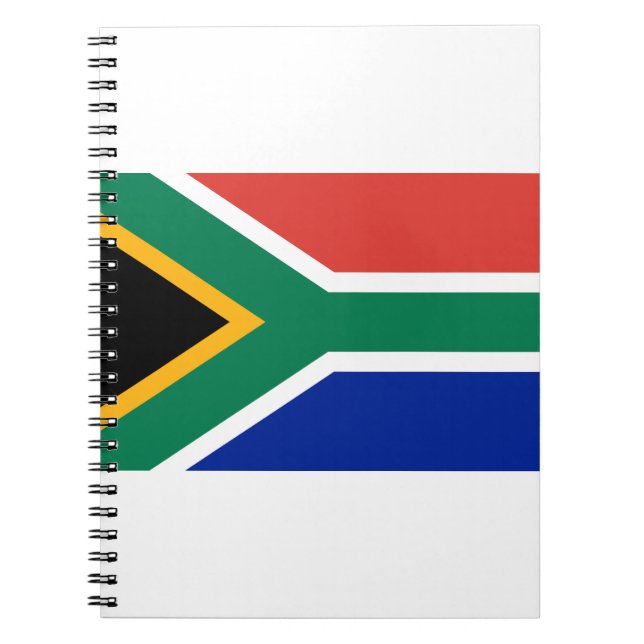 Flag of South Africa Notebook (Front)
