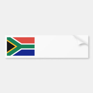 Flag of South Africa - Patriotic Bumper Sticker