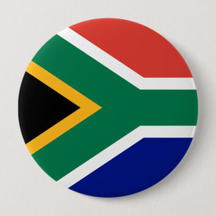 Flag of South Africa - Patriotic Pin Button Badge