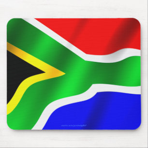 Flag of South Africa Patriotic World Flag Mousepad