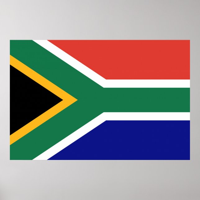 Flag of South Africa Poster (Front)