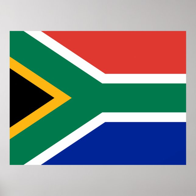 Flag of South Africa Poster (Front)