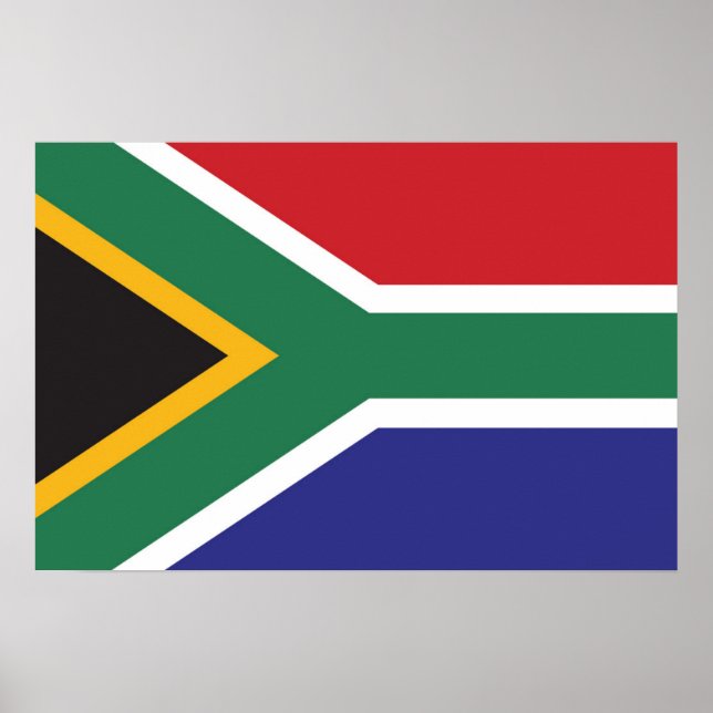 Flag of South Africa Poster (Front)