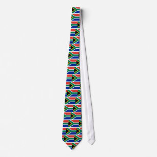 Flag of South Africa Tie