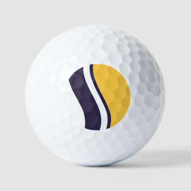 Flag of South Bend, Indiana Golf Balls (Front)