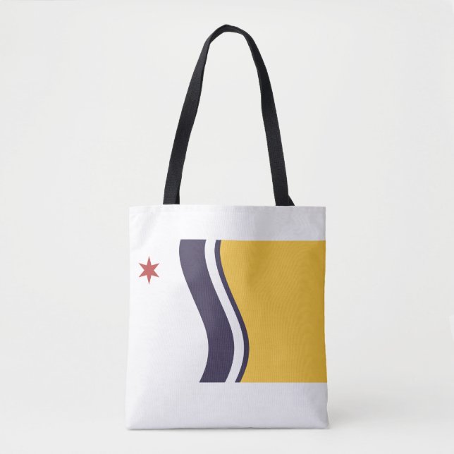 Flag of South Bend, Indiana Tote Bag (Front)