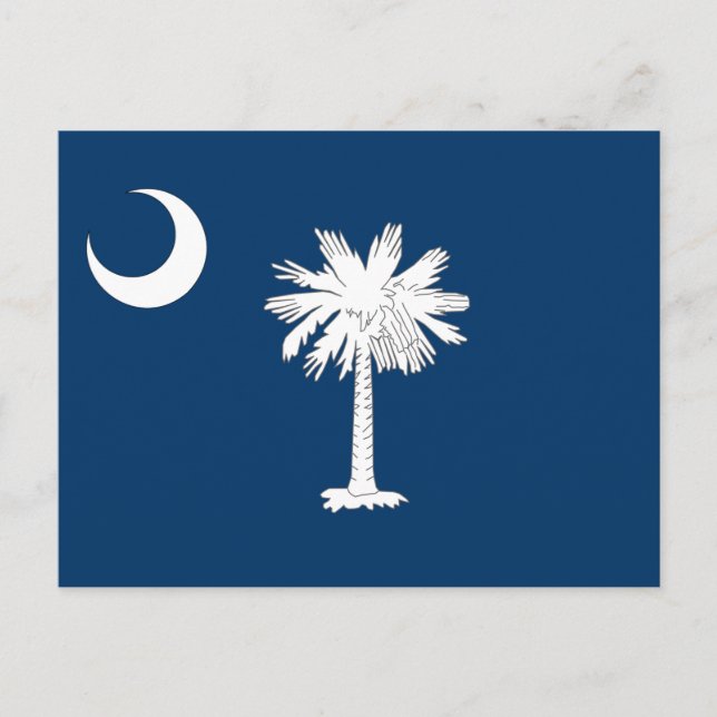 Flag of South Carolina Postcard (Front)