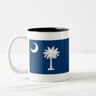 Flag of South Carolina Two-Tone Coffee Mug