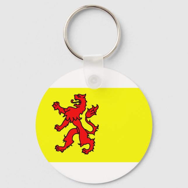 Flag of South Holland Key Ring (Front)