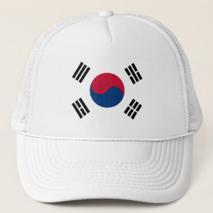 Flag of South Korea - 태극기 - 대한민국의 Trucker Hat