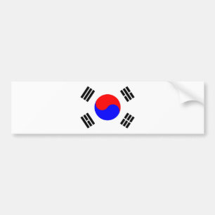 Flag of South Korea Bumper Sticker