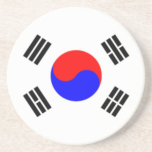 Flag of South Korea Coaster