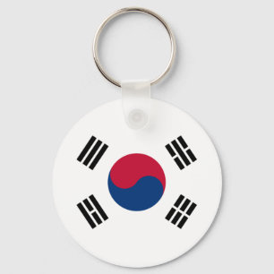 Flag of South Korea Key Ring