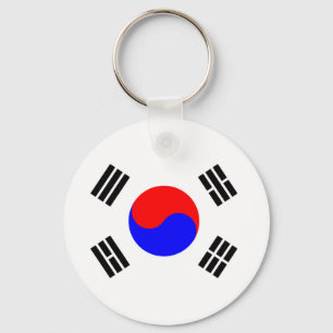 Flag of South Korea Key Ring