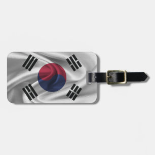 Flag Of South Korea Luggage Tag