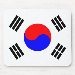 Flag of South Korea Mouse Mat