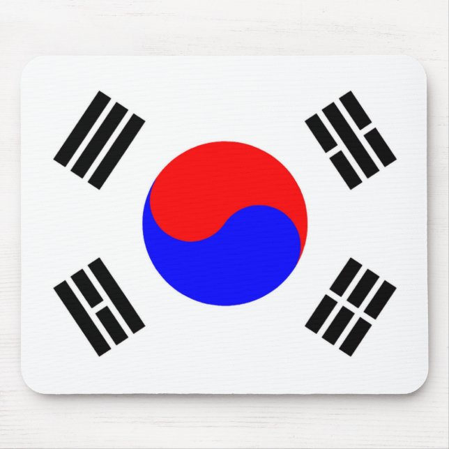 Flag of South Korea Mouse Mat (Front)