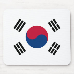 Flag of South Korea Mouse Mat