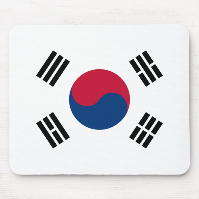 Flag of South Korea Mouse Mat (Front)