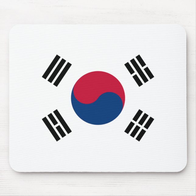 Flag of South Korea Mouse Mat (Front)