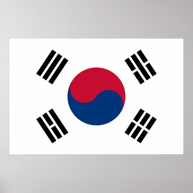 Flag of South Korea Poster (Front)