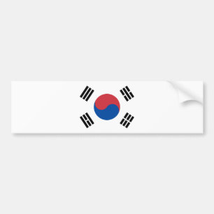 Flag of South Korea (ROK) Bumper Sticker
