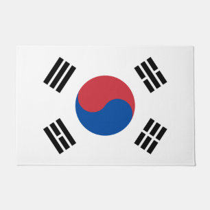Flag of South Korea (ROK) Doormat
