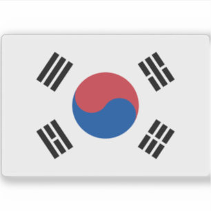Flag of South Korea - The Republic of Korea (ROK)