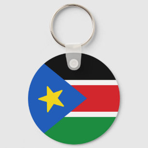 Flag of South Sudan Key Ring
