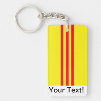 Flag of South Vietnam Key Ring