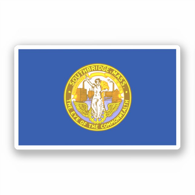 Flag of Southbridge, Massachusetts (Front)