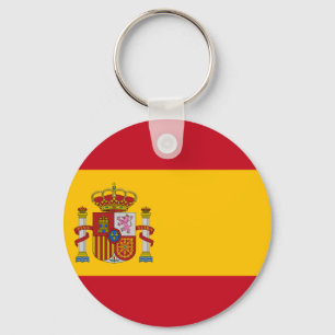 Flag of Spain - Bandera de España - Spanish Flag Key Ring
