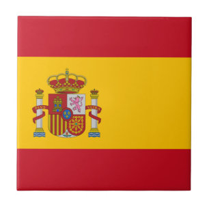 Flag of Spain - Bandera de Espana Tile