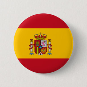 Flag of Spain Button