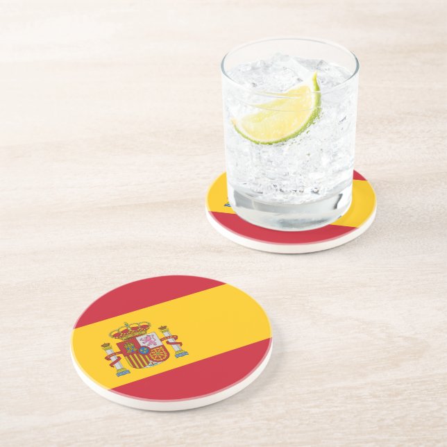 Flag of Spain Coaster (Side)
