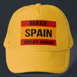 Flag of Spain - Make Spain Great Again Trucker Hat<br><div class="desc">Flag of Spain - Make Spain Great Again</div>