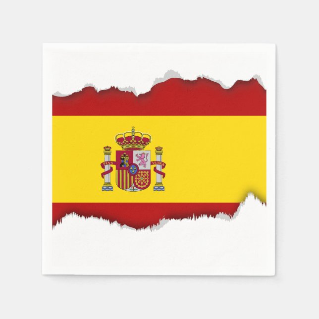 Flag of Spain Napkin (Front)