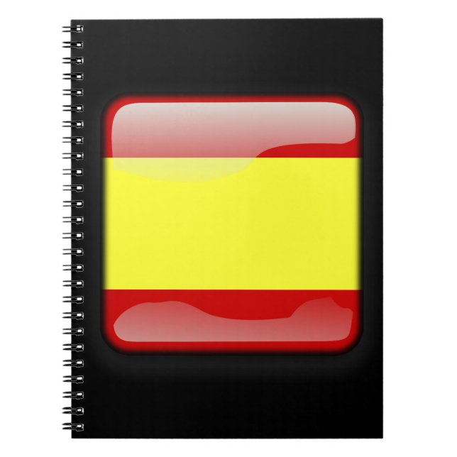 Flag of Spain Notebook (Front)