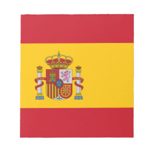 Flag of Spain Notepad