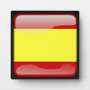 Flag of Spain Plaque