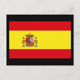 Flag of Spain Postcard