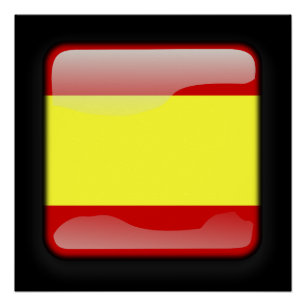 Flag of Spain Poster