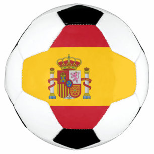 Flag of Spain Soccer Ball