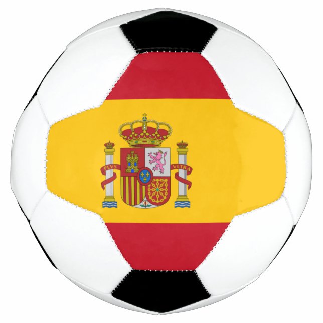 Flag of Spain Soccer Ball (Front)