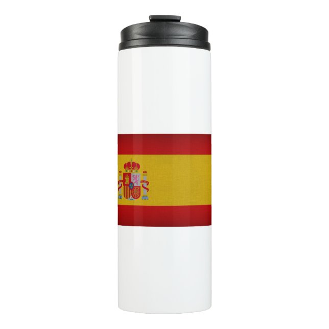 Flag of Spain Thermal Tumbler (Front)