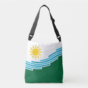 Flag of Spokane, Washington Crossbody Bag
