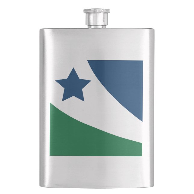 Flag of Spring Hill, Tennessee Hip Flask (Front)